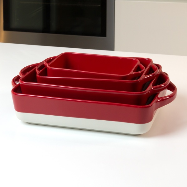 Форма для выпекания KP-44 M бело-красная МВМ MY HOME