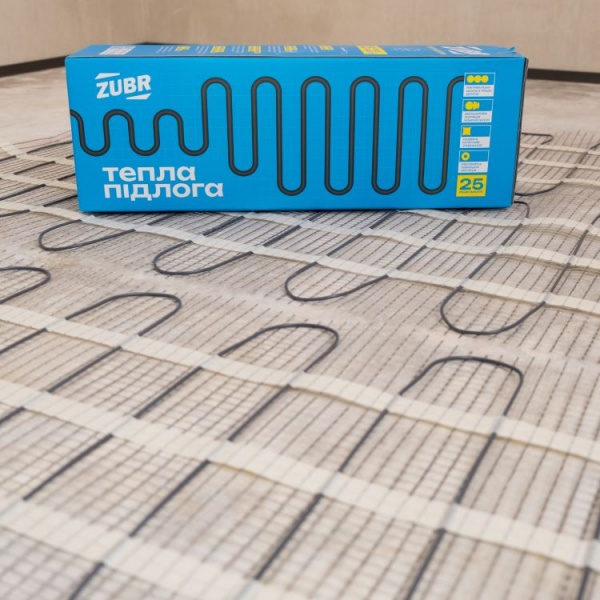 Нагрівальний мат ZUBR DC Mat 160 / 6 кв.м