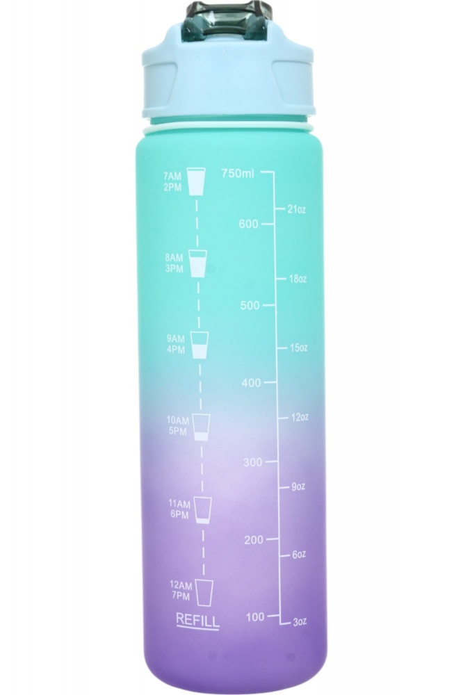Бутылка для воды Smart Kitchen by Flamberg Gradient 750 мл фиолетово-голубой