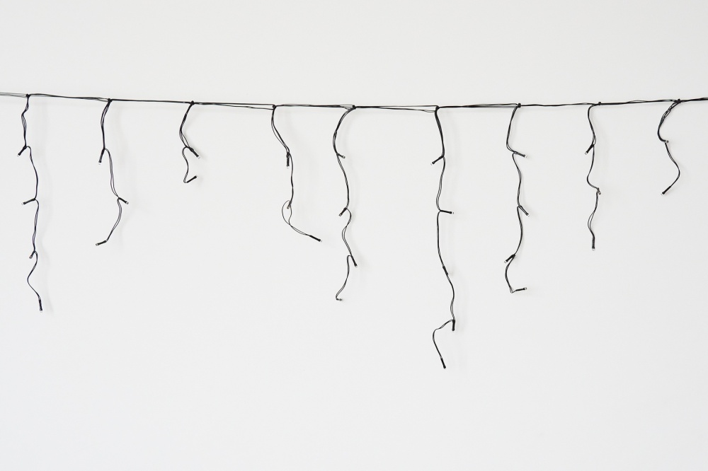 Гирлянда светодиодная Бахрома, 9,9 м, 234 л, теплый белый 234 ламп 10 м