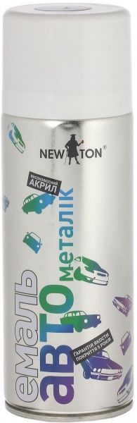 Автоэмаль акриловая металлик New Ton 400 мл 606 Млечный путь