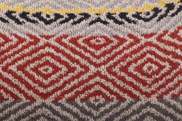 Полотенце Diamonds towels 50x100 см серый с рисунком 