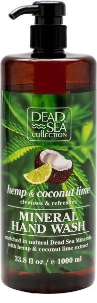 Мыло жидкое Dead Sea Collection с минералами Мертвого моря и экстрактами конопли, кокоса и лайма 1000 мл 1 шт./уп.