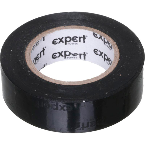Изолента Expert Power ПВХ 0,20x19 мм 10 м черная ПВХ