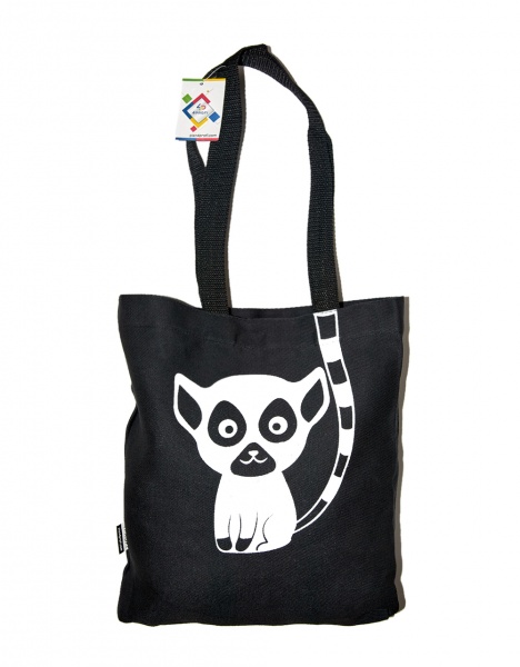 Екосумка із діагоналі Lemur 33.5х34 см