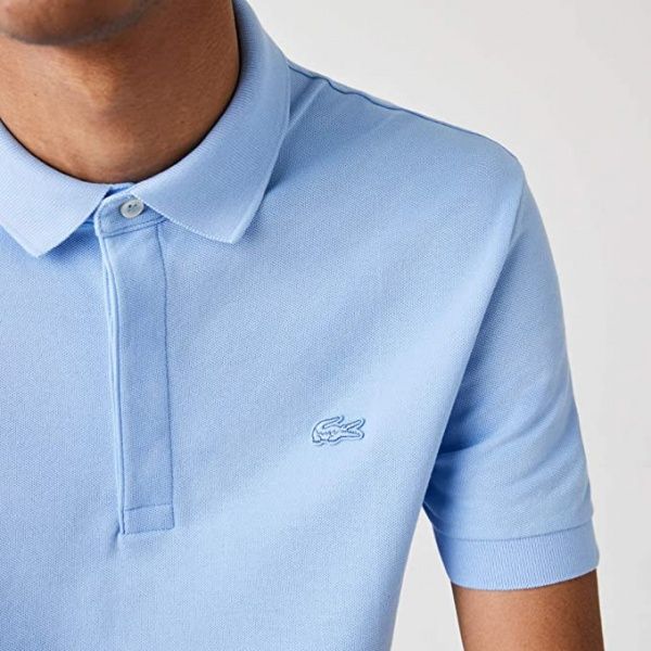 Поло Lacoste Men s S/S polo YH4801FSL р.6 синьо-сірий