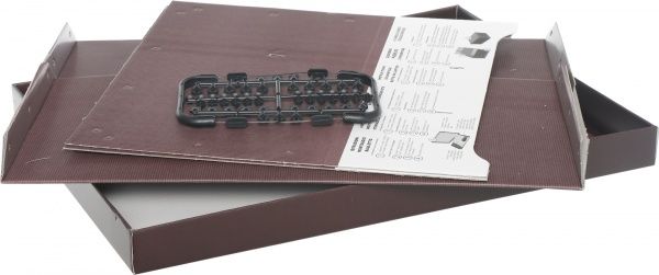 Скриня картонний Miss Space із кришкою Classic Brown 240x370x510 мм