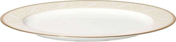 Блюдо овальне Nocturne Cold 38 см Narumi 