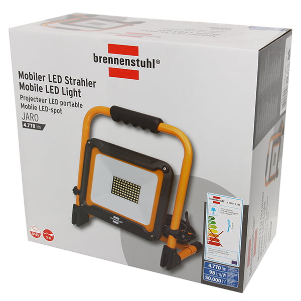 Прожектор светодиодный Brennenstuhl JARO 5000 M переносной 50 Вт IP65 желтый 1171250533 