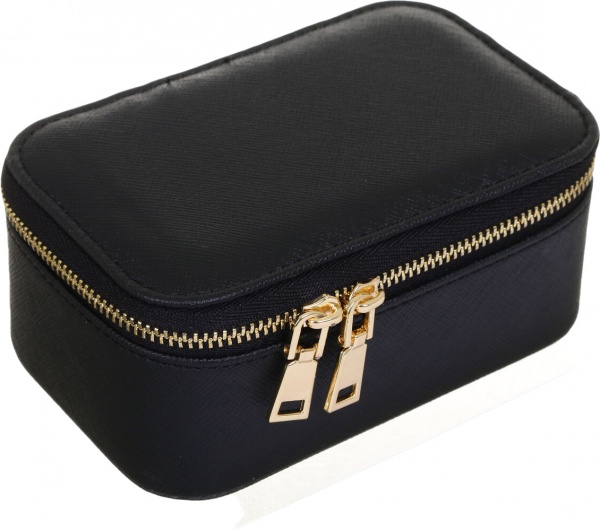 Скринька для прикрас Royal weave 13х8х5,5 cм чорна