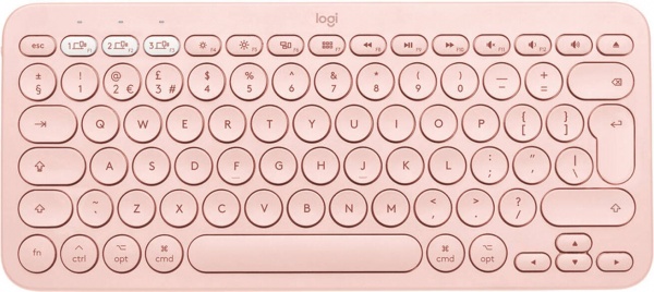 Клавіатура Logitech K380 Multi-Device Bluetooth UA (L920-009867) rose 