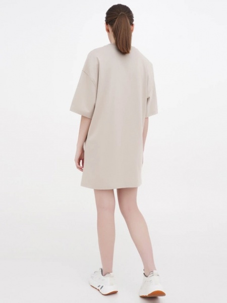 Футболка Converse OVERSIZED WORDMARK TEE 10023921-247 р.S бежевий