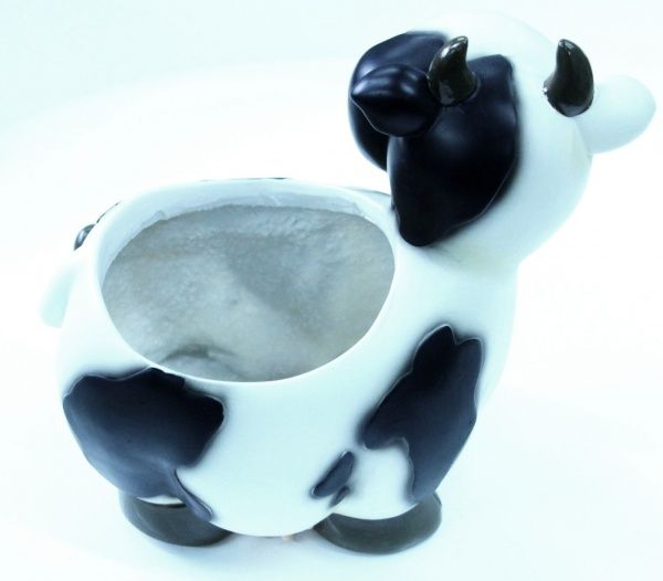 Фигура садовая Elsa Кашпо Коровка HP07057