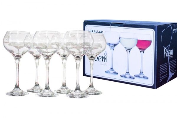 Набор бокалов для белого вина Poem 31-146-242 285 мл 6 шт. LAV 