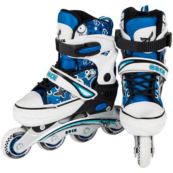 Роликові ковзани GW-080S-01B р. 34-37 блакитнийсиній
