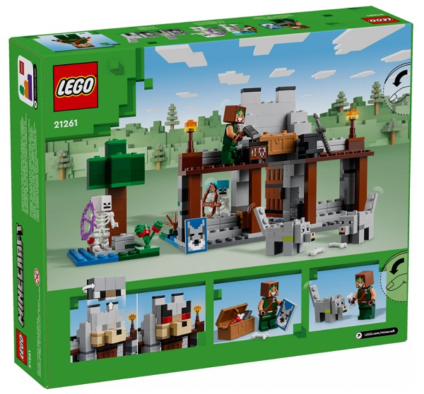 Конструктор LEGO Minecraft Вовк із Цитаделі 21261