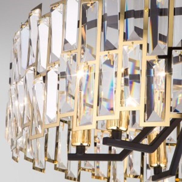 Люстра потолочная Strotskis Zolletta 5x60 Вт E14 золотой 313/5 (золото) 