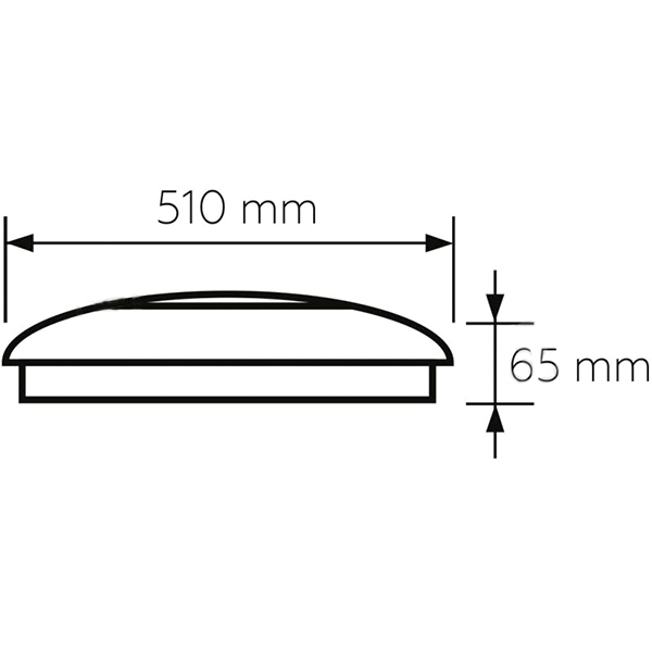 Світильник світлодіодний Eurolamp Moon Сircle з пультом ДК 72 Вт білий 3000-6500 К 