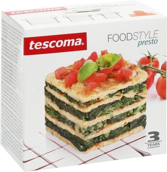 Набор форм для придания формы блюдам Presto FoodStyle Квадраты 4 шт. 422212 Tescoma