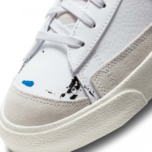 Кроссовки Nike Blazer Mid '77 DC7331-100 р.US 10,5 белый