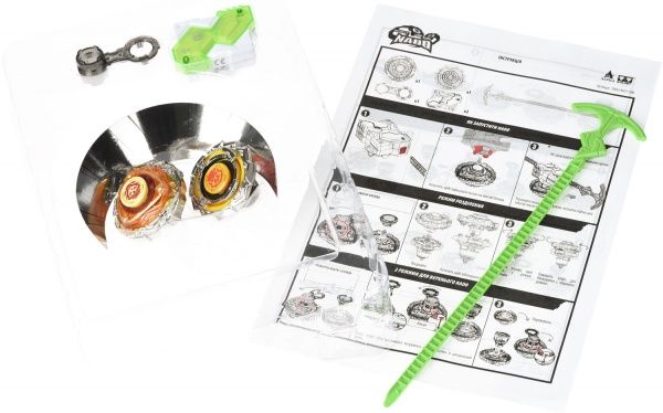 Юла Auldey Infinity Nado серия Сплит Battle Buddha и Blast Fla с устройством старта YW624601