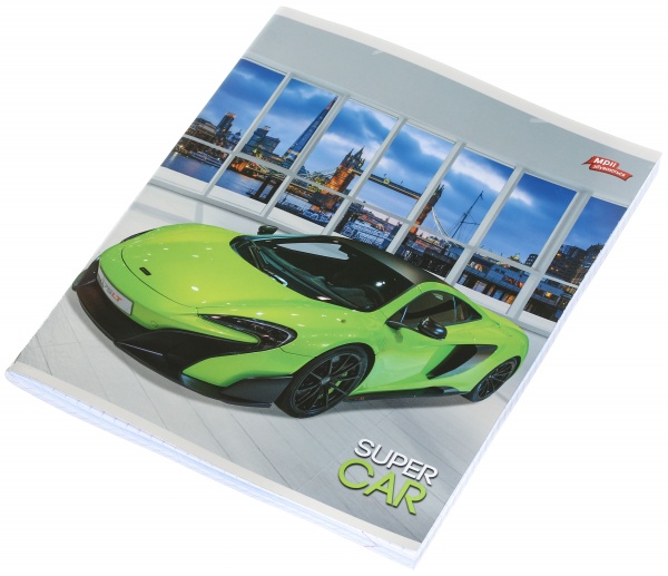 Зошит шкільний срібло 96 аркушів у клітинку в асортименті Мрії збуваються