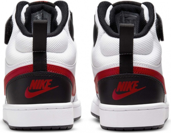 Кроссовки Nike COURT BOROUGH MID 2 (GS) CD7782-110 р.38,5 белый