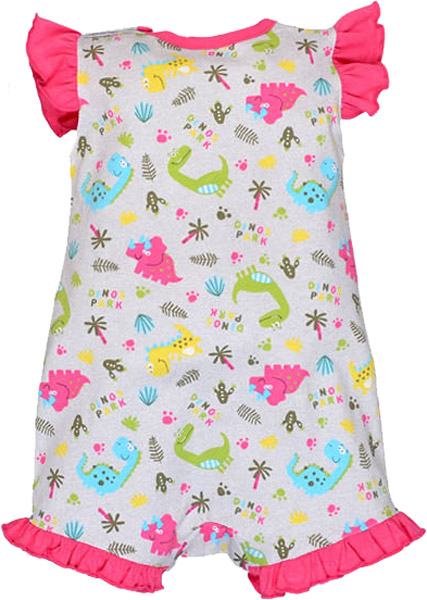 Полукомбинезон для девочки Татошка р.92 серый с рисунком 16174роздино 