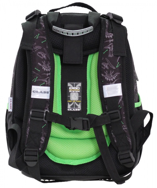 Рюкзак каркасный CLASS SchoolCase Mini T-rex power 2209C