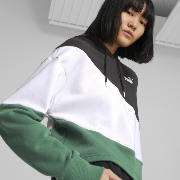 Джемпер Puma PUMA POWER CAT HOODIE TR 67397701 р. S зелений