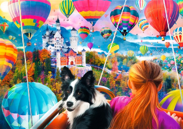 Пазлы Trefl Spiral Фестиваль воздушных шаров 40018