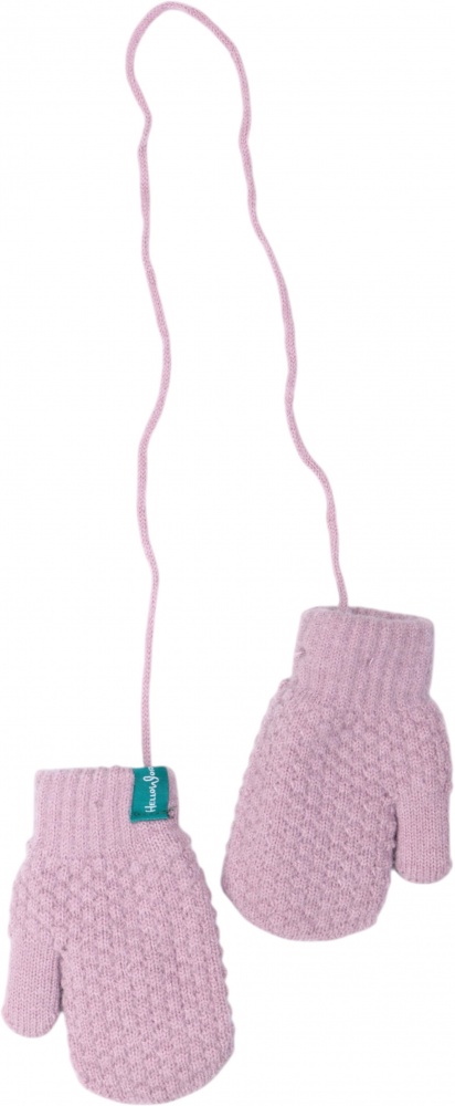 Рукавицы HW для девочек р.10-12 /розовый