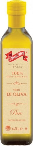 Масло оливковое Diva Oliva рафинированное 500 мл 