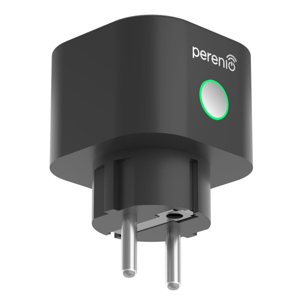 Розумна розетка Perenio PEHPL02 чорний 
