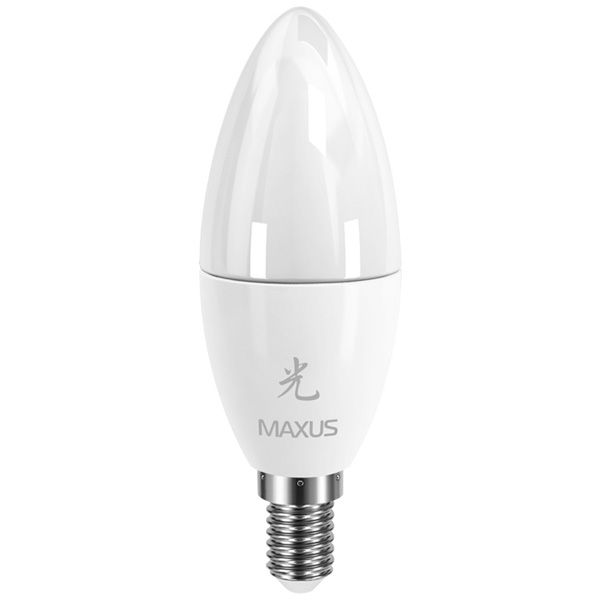 Лампа LED Maxus Sakura C37 CL-F 5 Вт 3000K E14 тепле світло