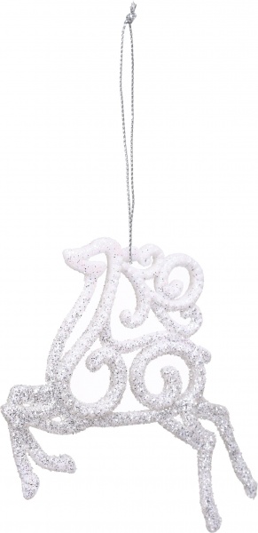 Подвеска пластиковая Global Treasure Олень контурный 10 см в ассортименте M1901009-R2H6/2