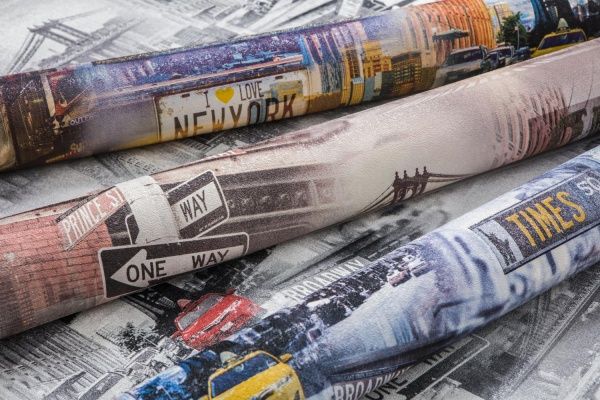 Шпалери вінілові на флізеліновій основі MEGAPOLIS 9182-14 1,06x10,05 м 