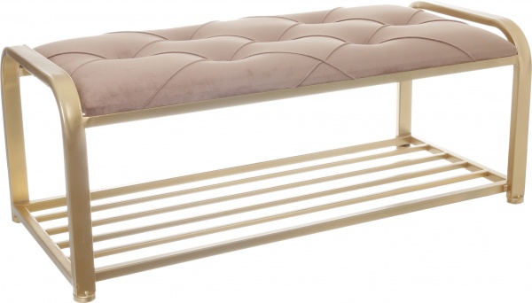 Банкетка Calzado 80х30х36 см бежевый 