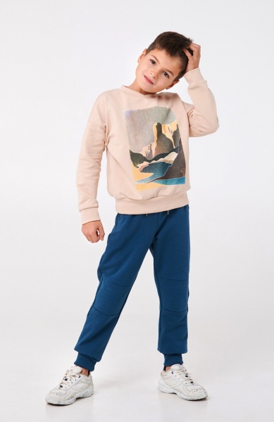 Штаны для мальчиков Smil р.98 синий 115507 