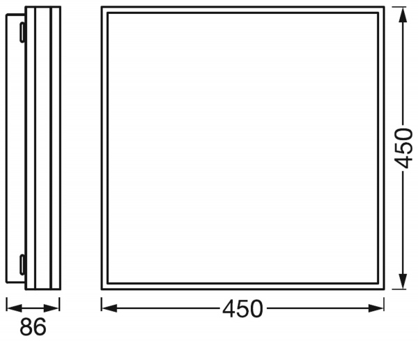 Світильник світлодіодний Ledvance Smart+ Wifi Orbis Magnet 42 Вт чорний 3000 - 6500 К 