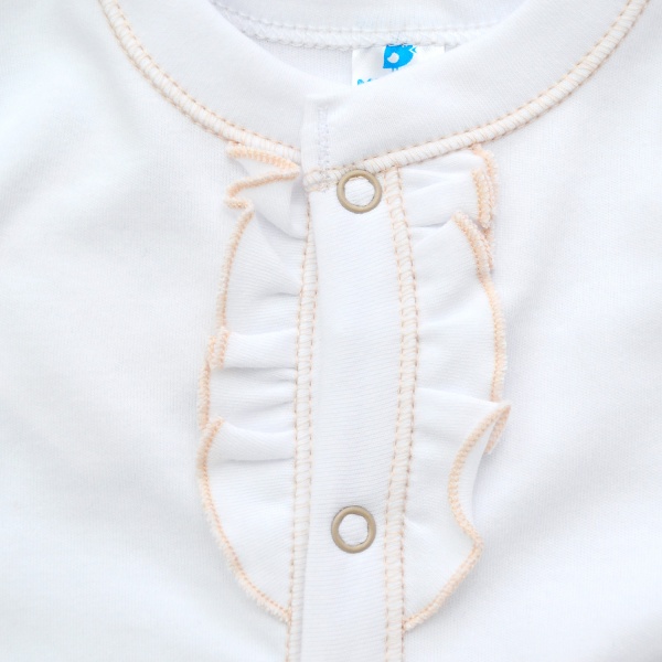 Комбинезон для девочки Minikin р.68 белый 22020368 