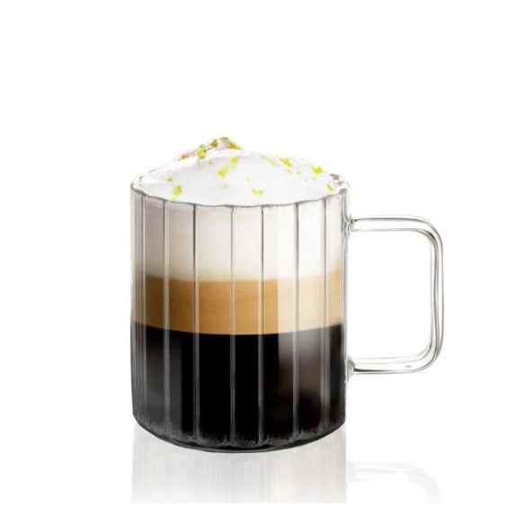 Чашка Wilmax рельєфна 300 мл Thermo Segment WL-888616 / A