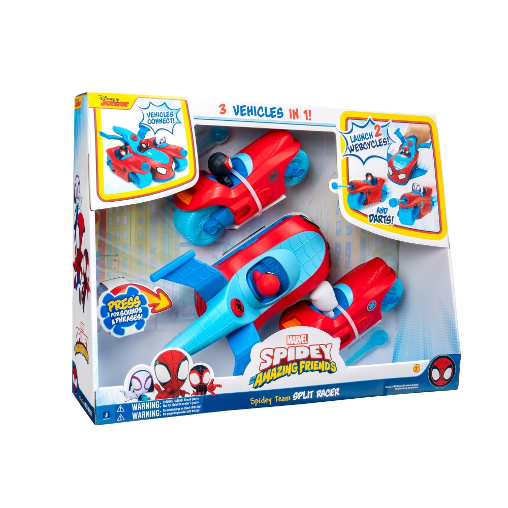 Игрушечный набор Spidey Deluxe Feature Vehicle (Spidey Team Split Racer) SNF0271