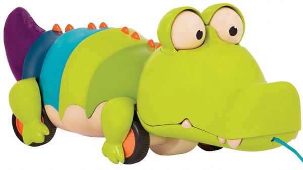 Іграшка-каталка Battat Крокодил Клац-Клаус BX1674Z