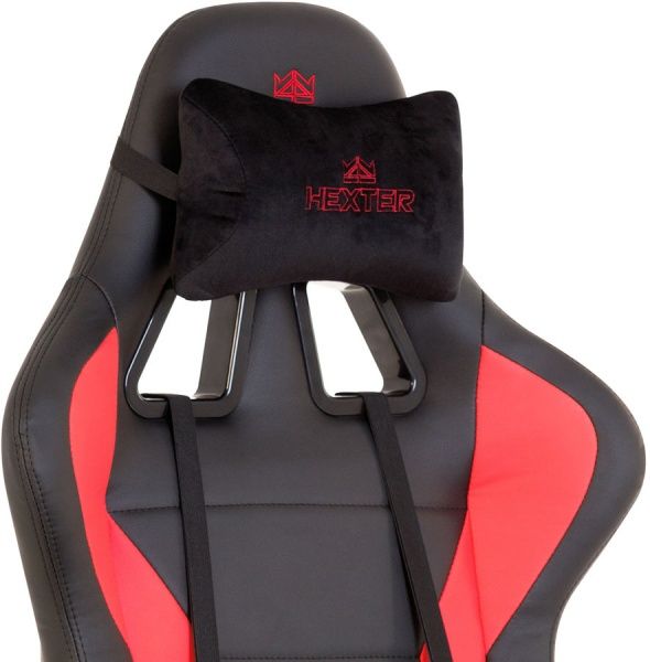 Кресло Hexter ML R1D Tilt PL70 Eco/01 черно-красный 