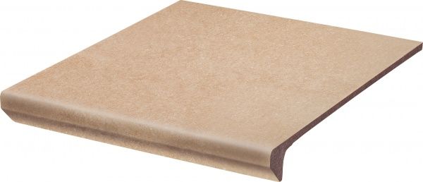 Клинкерная плитка Mattone Sabbia Beige Kapinos Stopnica Prosta 30x33 Ceramika Paradyz