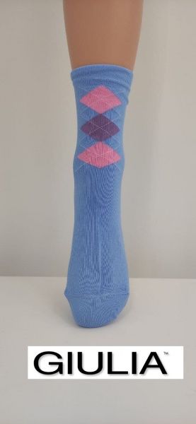 Носки женские Giulia WS3C/Sl-010 -(LSL COMFORT-02 ) р.39-40 голубой