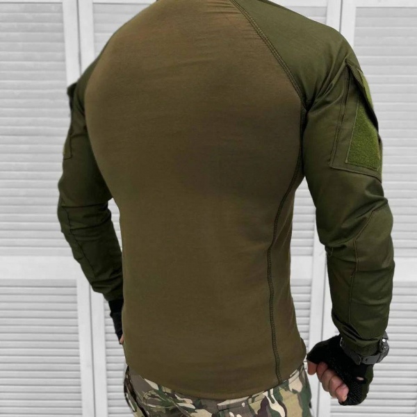 Рубашка LOGOS Убакс тактическая с длинным рукавом р.3XL хаки