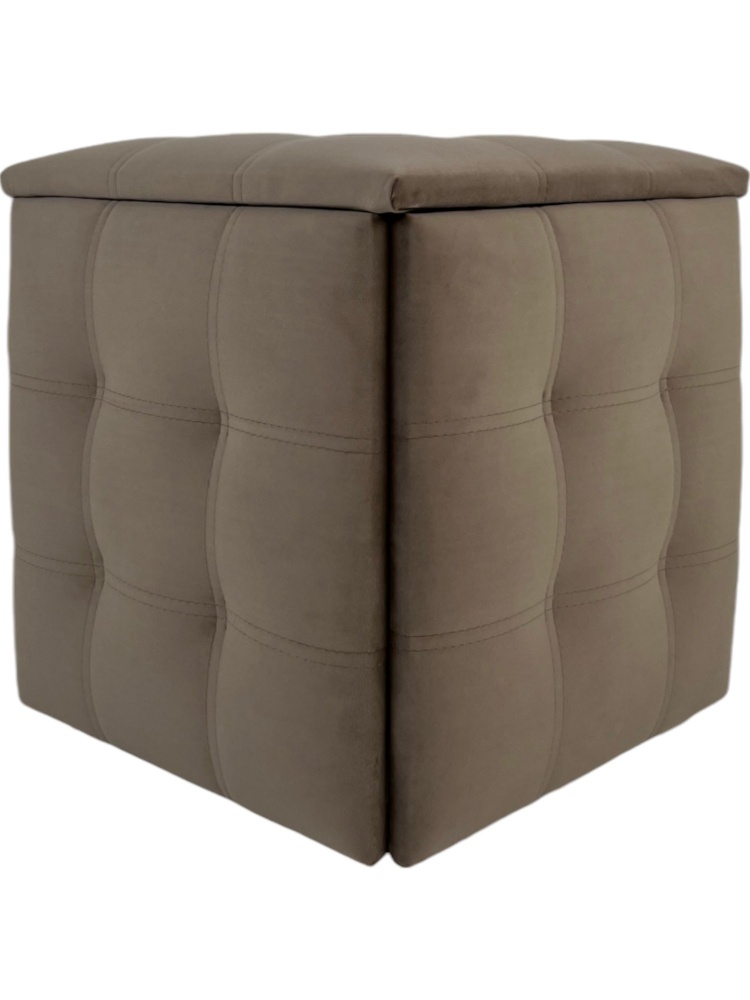 Пуф-трансформер TWINSANN 540х540 мм бежевый/черный (7)