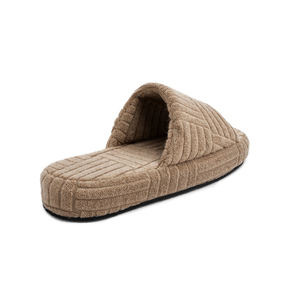 Капці домашні Twins HS махрові на платформі 12691 р.38/39 коричневий